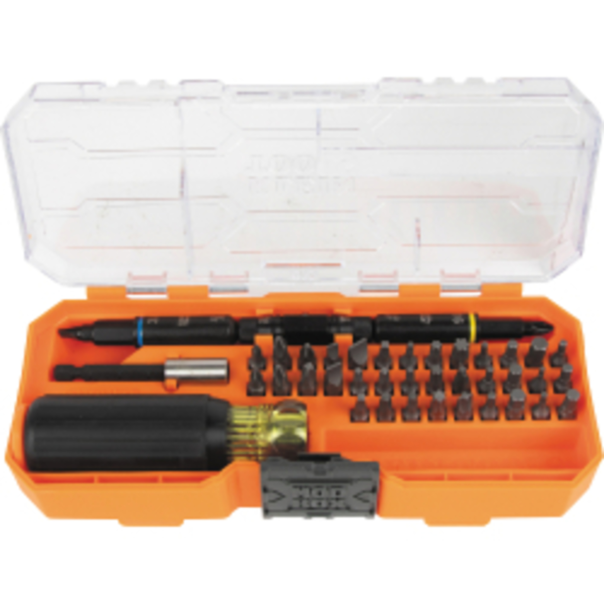 Klein Tools, KNECT Impact-Rated Multi-Bit Screwdriver / Nut Dr, Model# 32501HD